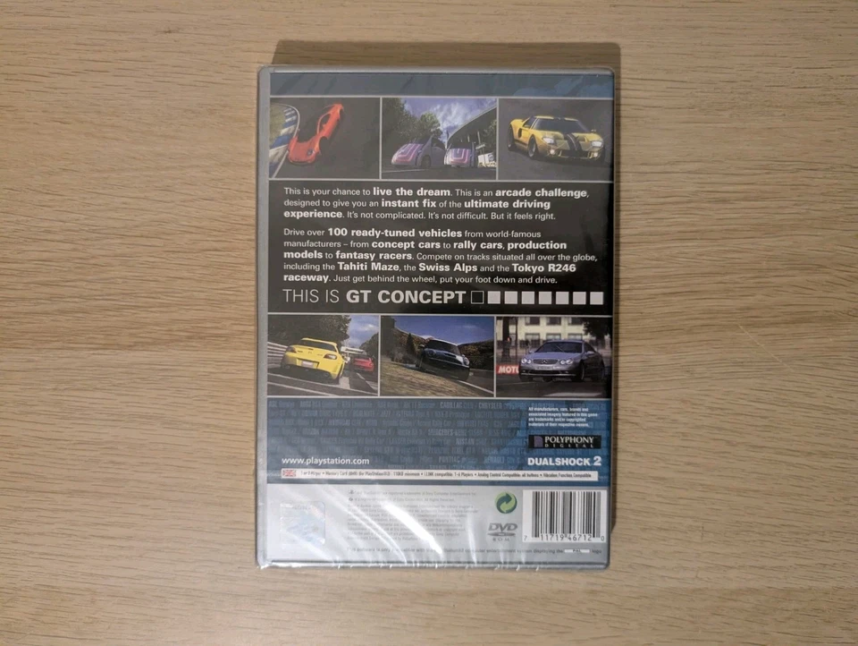 Gran Turismo Concept Platinum Tokyo 2002 PS2 Pal Uk new sealed  - Image 3 of 4