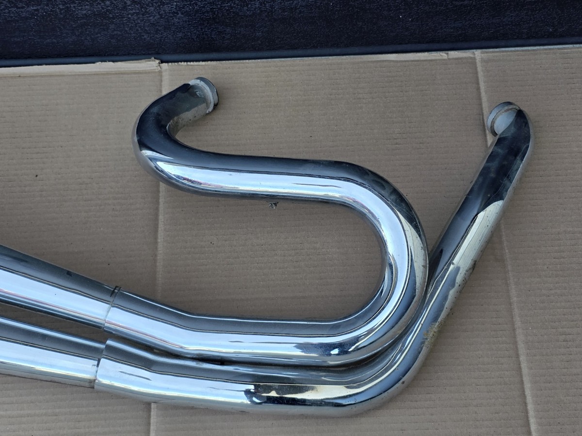 Vintage Hooker Exhaust For 84-99 Harley softail | eBay