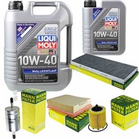 Inspektionskit Filter Liqui Moly ÖL 6L 10W-40 FüR Opel Vectra B Caravan 31_