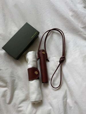Longchamp Women Bag Rare Single Vase Lunch Mat Limited Edition VHTF Popular Prod