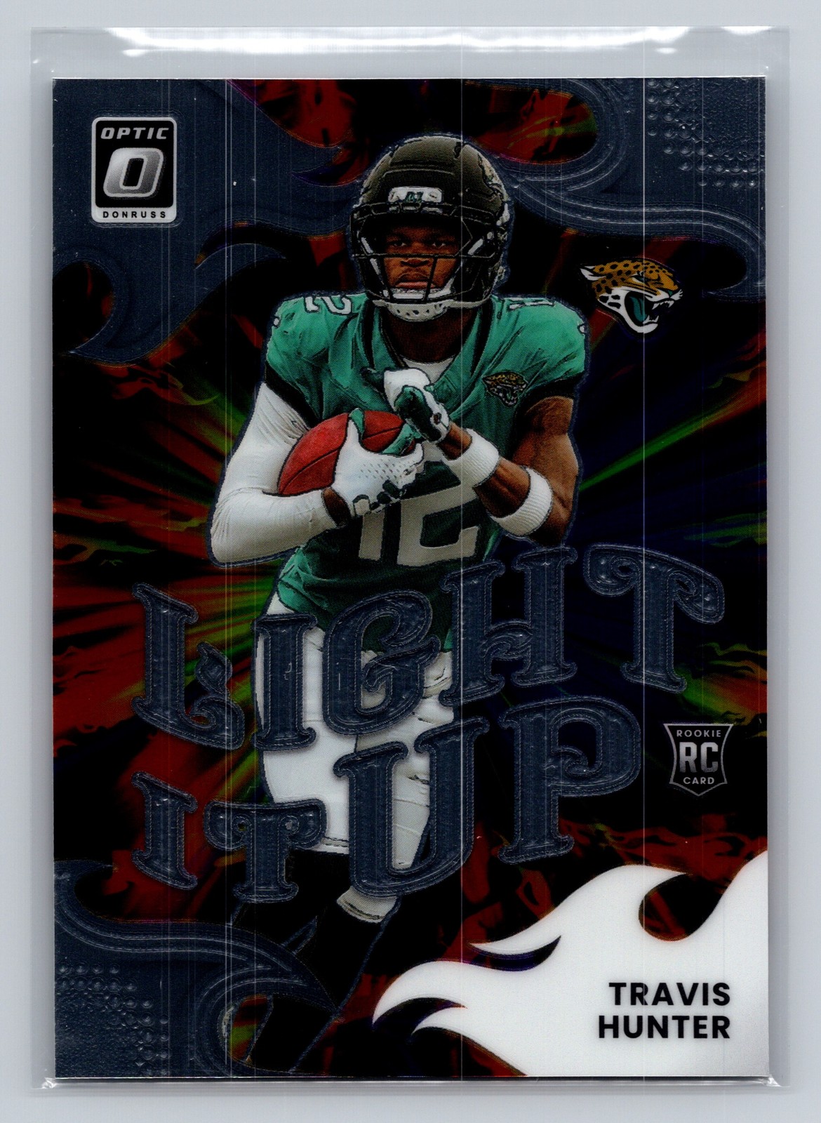 2025 Donruss Optic #4 Travis Hunter Light It Up