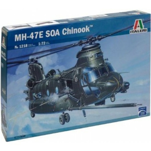 ITALERI 1/72 MH-47 E SOA CHINOOK (PLASTIC KIT) 1218