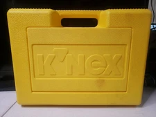 Vintage 1997  Yellow K'NEX Carrying Case - Case Only
