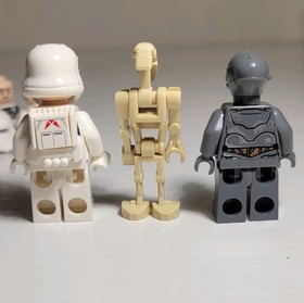 LEGO Star Wars Minifigure Lot RA-7 Protocol Droid 75051 First Order Stormtrooper