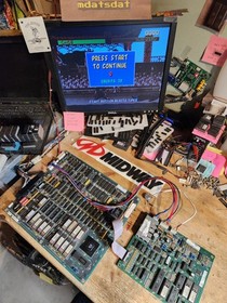 MORTAL KOMBAT 1 PCB JAMMA ARCADE BOARD SET PROTO REV WORKING!!! (Y-UNIT) MIDWAY