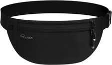 Travel Money Belt Hidden Waist Pouch RFID Blocking Passport Wallet Adjustable Ba