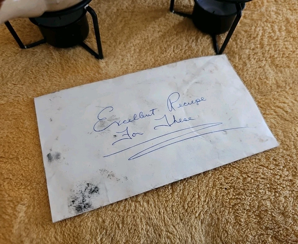 Mini Vasos Calentador de Mantequilla de Gres con Juego de Caja (4) con Receta :) *Leer* Foto 4 de 4