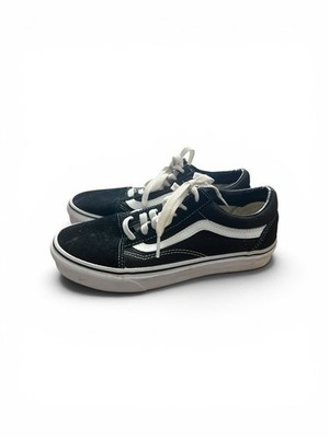 Vans Old Skool Black and White Low Top Skate Shoes