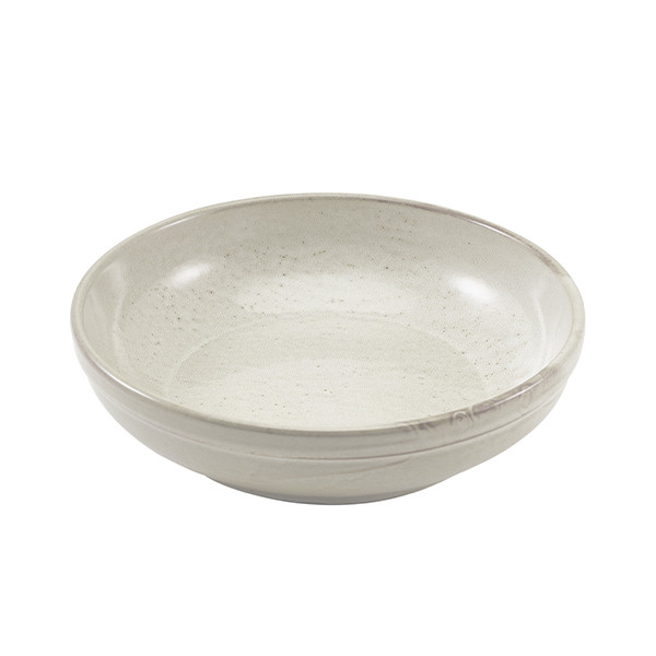 Terra Porcelain Grey Coupe Bowl For Hotel Restaurant Foodservice 23cm Pack of 6