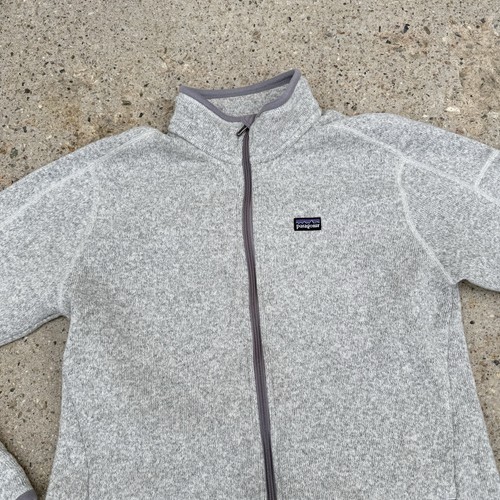 Patagonia Better Sweater Women’s Size XL Heather Gray Fleece Full Zip - Picture 2 of 11