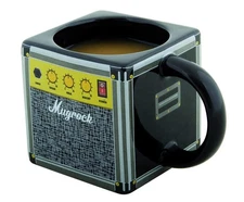 Spinning Hat Amp Tea and Coffee Mug, 5.11 x 5.11 5.11 inches, Black, Ceramic