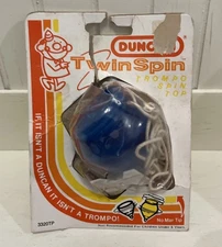 Duncan Imperial Spin Top 1987 Flambeau Vintage Toy - Blue  Trompo -