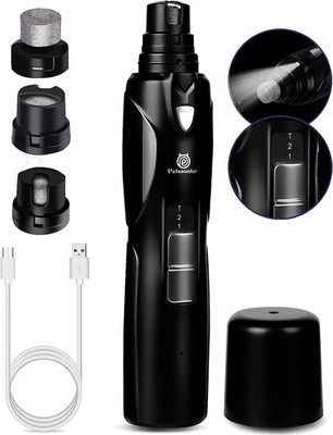 Silent Groom Pro Nail Grinder, Silent Grind Pro for Dogs, Heusom Silent Grind...