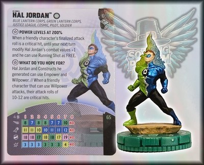 DC Heroclix  HAL JORDAN  - 055 - CHASE  Lantern Legacy Set