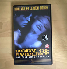 Guild Body of Evidence VHS PAL 18 Uncut Drama Thriller 1993 Uli Edel