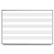 72 In. X 48 In. Wall-Mounted Magnetic Music Board