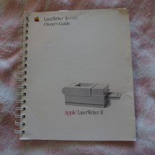APPLE COMPUTER LASERWRITER II NT/NTX OWNER'S GUIDE / MANUAL 1988