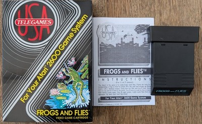 Frösche und Fliegen - Atari 2600 VCS - Originalverpackt & Komplett!