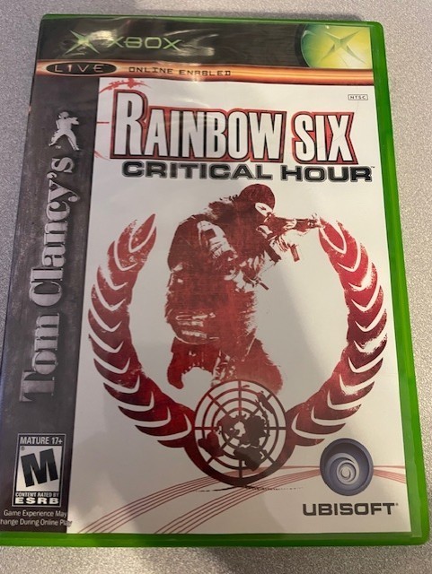 Microsoft XBox tom Clancy's Rainbow Six Critical Hour game ( free ship to Canada