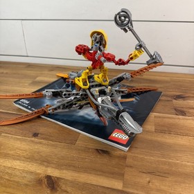 Lego 8594 Bionicle Jaller & Gukko Near Complete (2 Sub Parts)  W/ Instructions