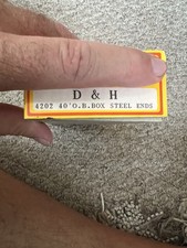 HO Accurail 4202 40' OB Steel End Box Car Delaware Hudson D H 17384 Built