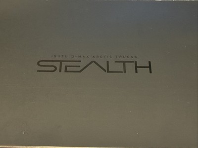 The Isuzu D Max Arctic Trucks Stealth Pick Up Original Car Sales Info Brochure