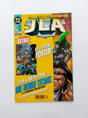 DC - DINO COMIC - JLA (JUSTICE LEAGUE) #31 / TOP ZUSTAND / Z1 (mit Poster!) - Bild 1 von 4