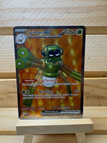 Spidops ex 223/198 Pokemon TCG SV01: Scarlet & Violet Base Set Ultra Rare NM