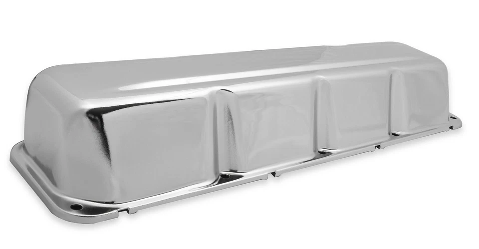 Mr Gasket 9830CMRG Chrome Valve Covers 1968-1979 AMC/Jeep 304/ 360/ 390/ 401 V8 Foto 3 de 4