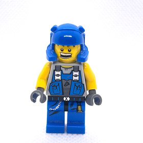 LEGO Power Miner Beard Stubble Guy Minifigure pm006 - Sets 8907, 8956 & 8709