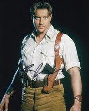 BRENDAN FRASER signed autograph 20x25cm THE MUMMY in person autograph ACOA