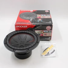 Kicker CWR10 800W Peak 400W RMS 10" COMPR Subwoofer 2-OHM - 48CWR102