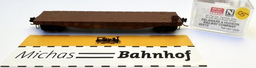 Micro Trains Line 45210 50’ Flat Car D&H 16509 N 1:160 f05 å | Zustand: Gebraucht