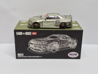 Kaido House Nissan Skyline GT-R R34 Nismo Jade V4 103 UNSEALED | eBay