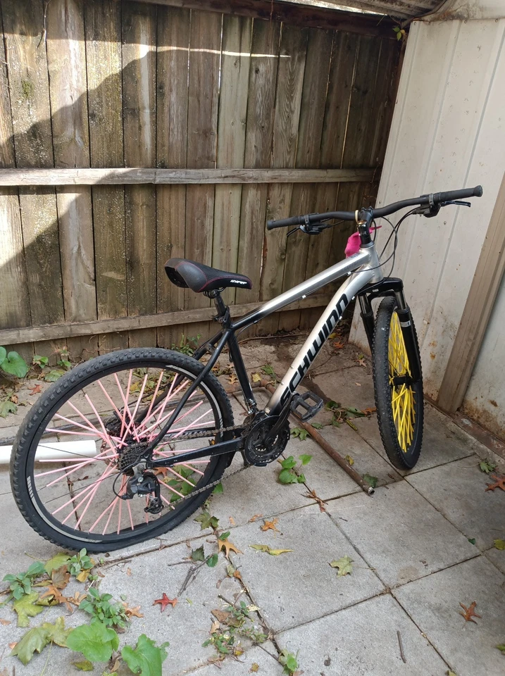 Schwinn AL Comp Mountain Bike, 27.5-in. Wheels, 21 Speed Adult Bicycle, Grey - Image 2 of 3
