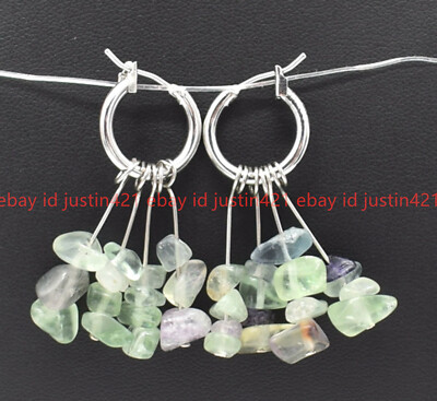 Beautiful Natural 5-8mm Multicolor Fluorite Chip Gravel Irregular