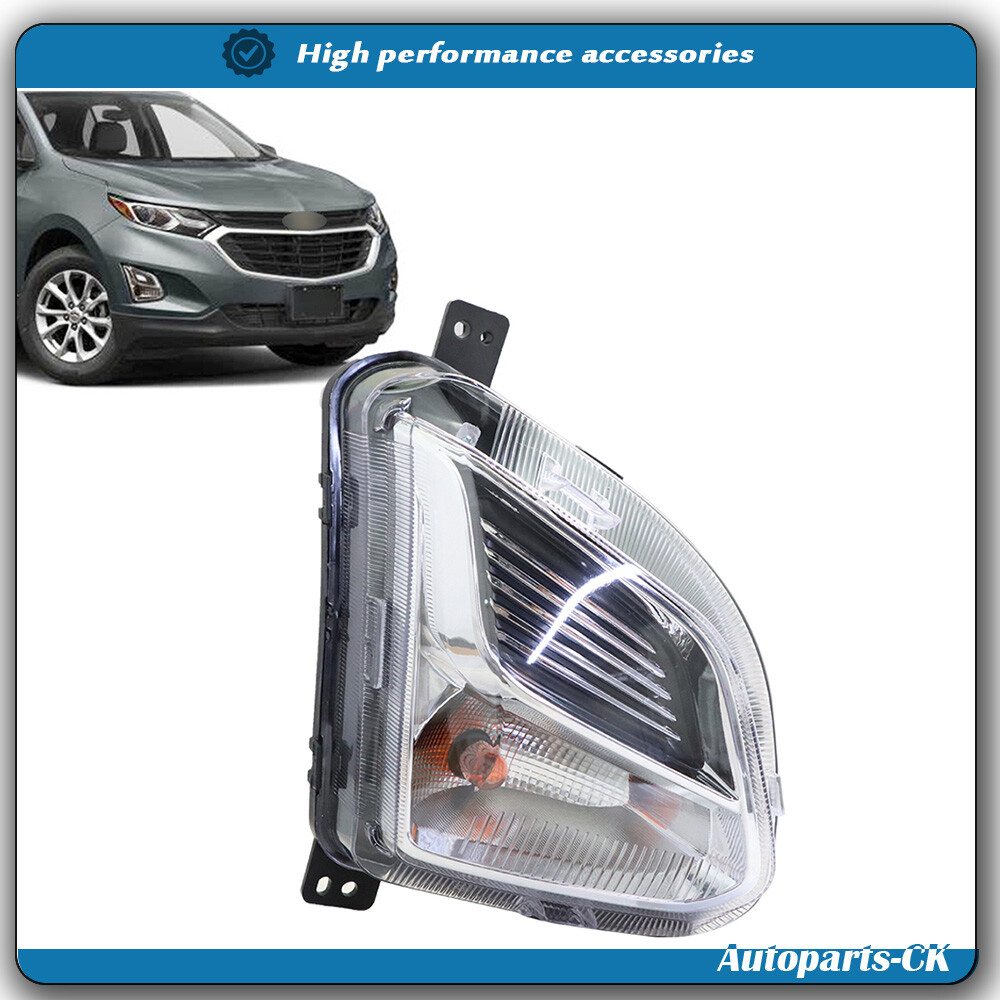 Fog Light Lamp W/ Signal Light For Chevrolet 2018 Equinox Driver Left Side Clear