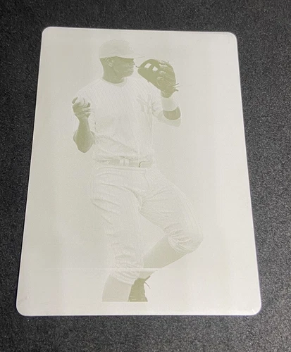 Alex Rodriguez 1/1 Printing Plate 2010 Topps Tribute Yankees