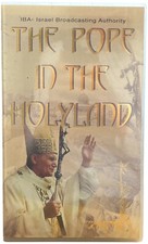 VHS The Pope In The Holyland 2000 Seald