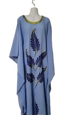 African Dress Kaftan Ankara Boubou With Matching Ankara Headscarf