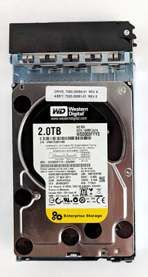Avid ISIS 2TB WD Spare Storage Drive for 5000/5500 Shared Media Server - Tested