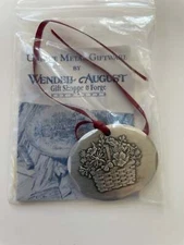 Wendell August Gift Shoppe and Forge Floral Basket Tie On - NIB