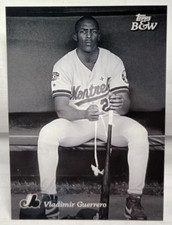 Vladimir Guerrero Sr. 2023 Topps Black & White #80 SP - MONTREAL EXPOS