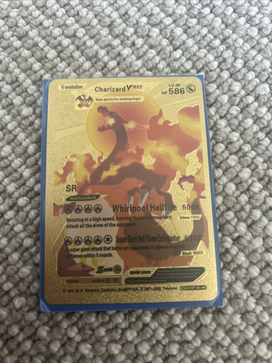 Charizard Vmax Gold V Evolution SR