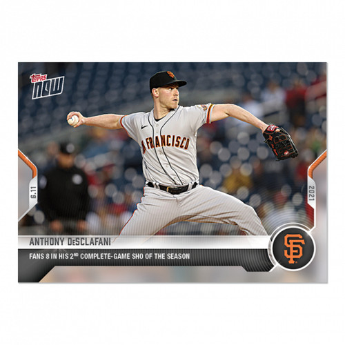 2021 Topps Now 341 Anthony DeSclafani