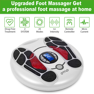 Foot Nerve Muscle Stimulator, TENS EMS Foot Massager for Neuropathy, Circulation