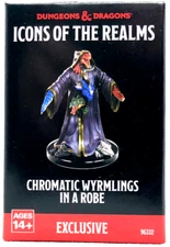 Chromatic Wyrmlings in a Robe  Exclusive Dungeons & Dragons  NIB