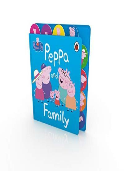 Peppa Pig: Peppa and Family: Tabbed Board Book-Peppa Pig