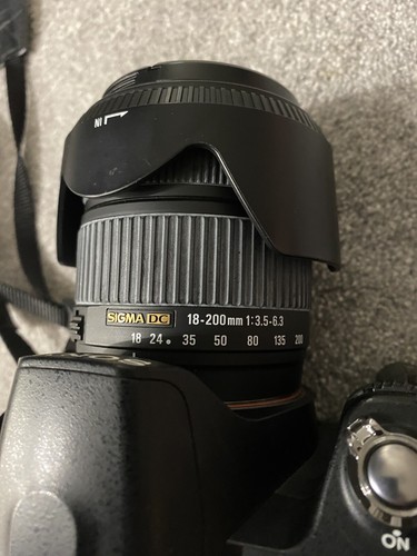 SONY a290 DSLR Camera With Sigma DC 18-200mm Lens - Picture 4 of 5