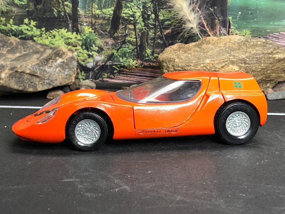 Imperfect 1:25 Diecast Politoys M No. 575 OSI SCARABEO 1600 ALFA ROMEO AS-IS - Image 2 of 4